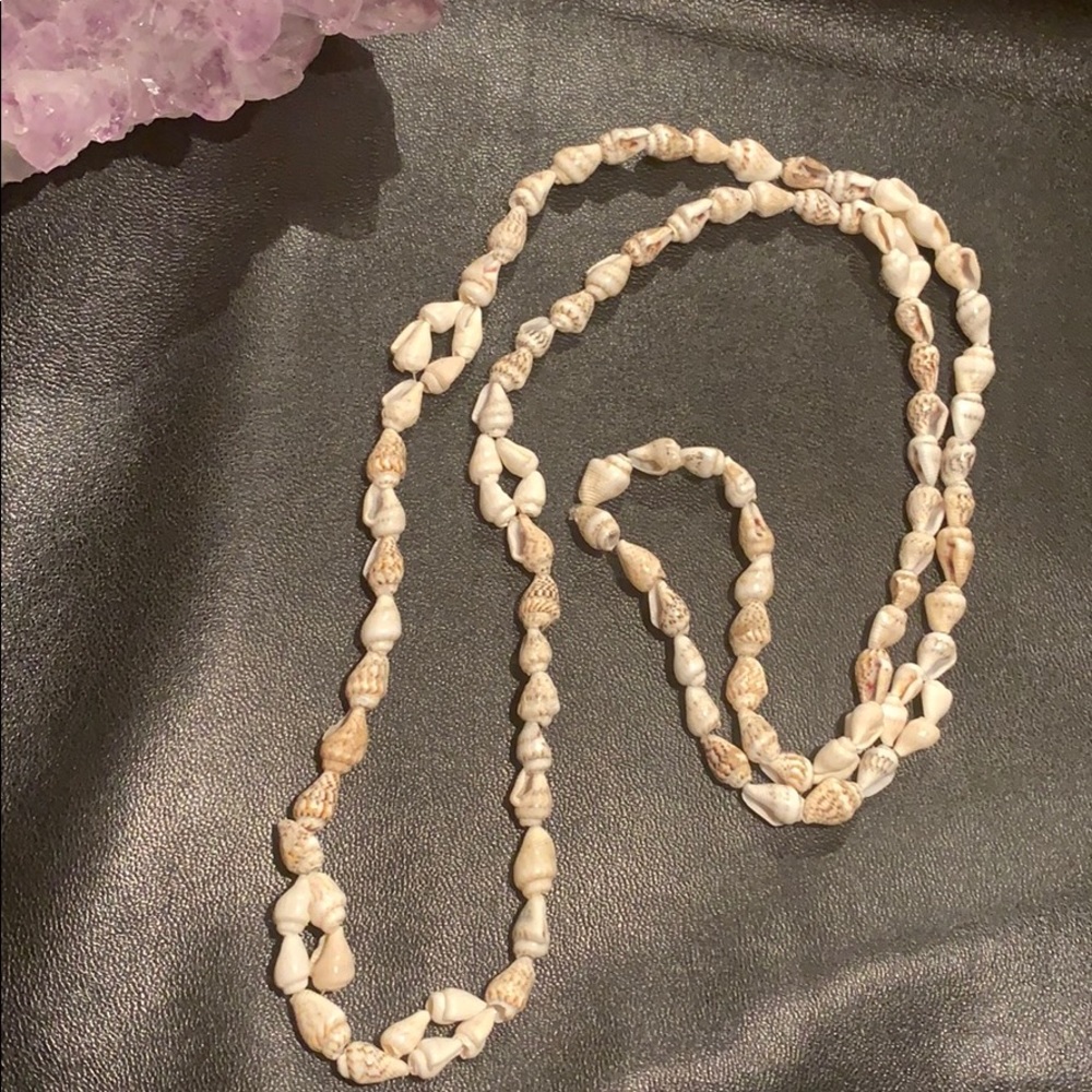 Hand Strung Shell Necklace